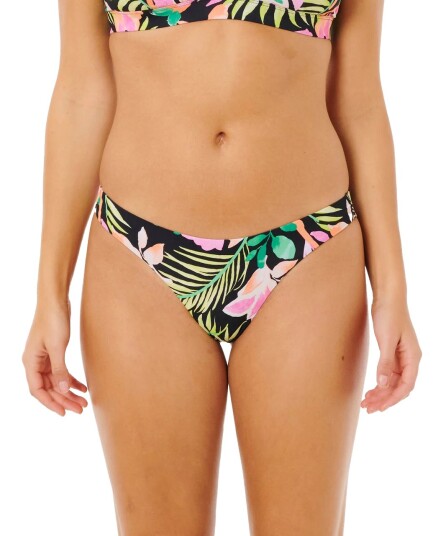 Rip Curl Women"s Molokaï Good Bikini Bottom Black, M