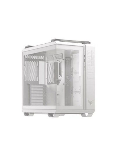 ASUS TUF Gaming GT502 Horizon Midi Tower Kabinett Hvit med Herdet Glass ASUS TUF Gaming GT502 Horizon Midi Tower Kabinett Hvit med Herdet Glass