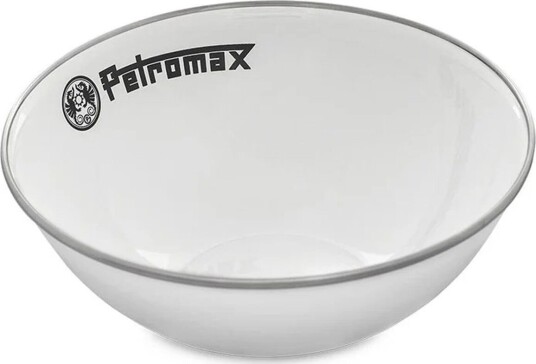 Petromax Enamel Bowls White 2 Pieces (1 Litre) White OneSize, White