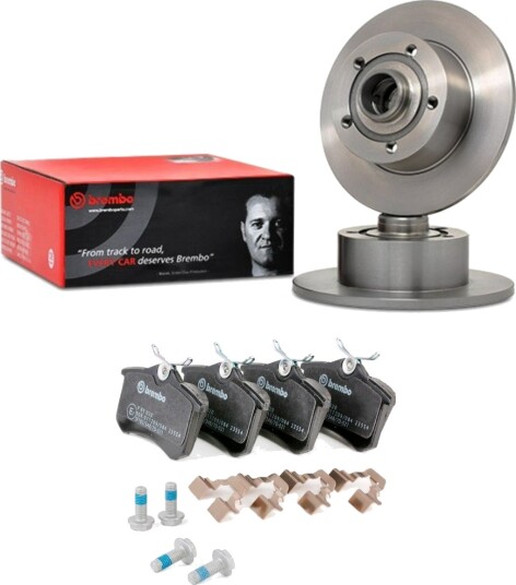 Bremseskiver og -klosser BREMBO BRB3405N0144