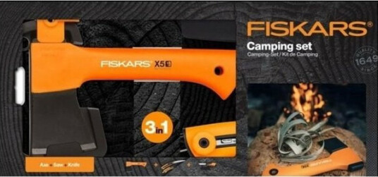Fiskars Fiskars Siekiera Toporek X5 - Xxs + Nóż + Piła