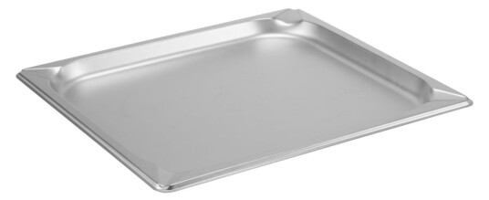 PULSIVA Kantine Profi GN 2/3; Størrelse GN 2/3, 1.1l, 35.5x32.7x2 cm (LxBxD); Stålgrå