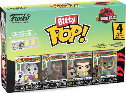 Funko Bitty POP!: Jurassic Park Mr. DNA 4Pack