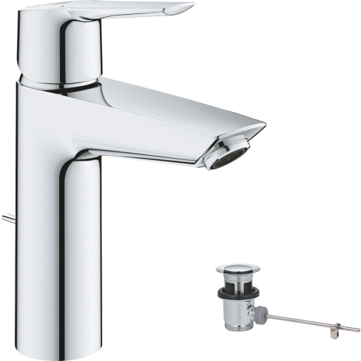 Grohe Start 1-Greps Servantbatteri Med bunnventil, Krom Grohe Start 1-Greps Servantbatteri Med bunnventil, Krom