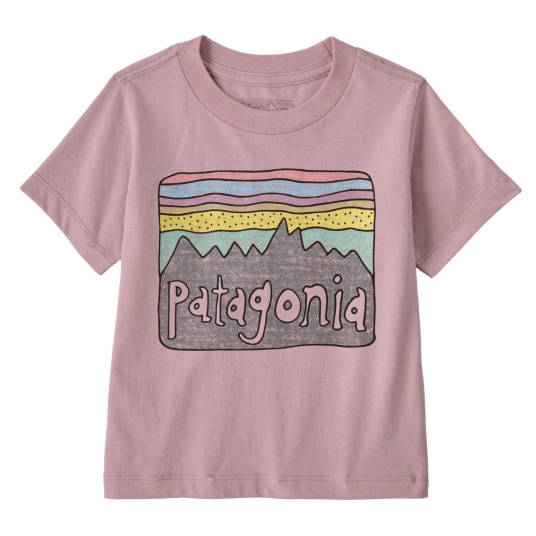 Patagonia T skjorte Fitz Roy Skies Quiet Violet 92 | Barn