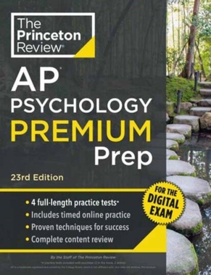 Princeton Review AP Psychology Premium Prep 23rd Edition