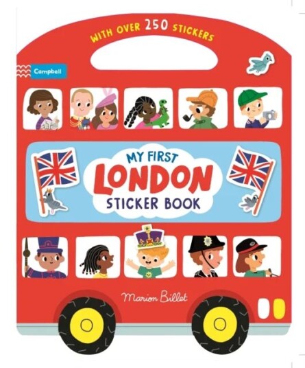 My First London Sticker Book Av Marion Billet