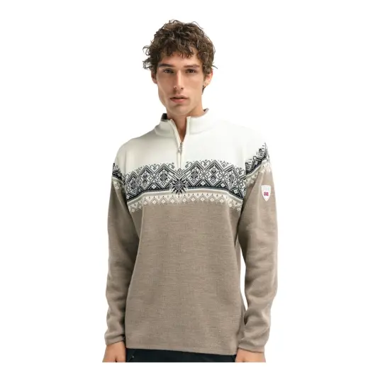 Dale Of Norway Men's Moritz Sweater Mountainstone Sand XL Dale Of Norway Men's Moritz Sweater Mountainstone Sand XL