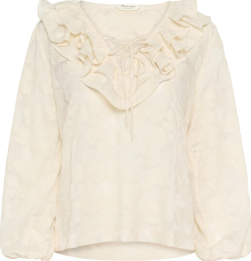 Part Two Bluse ZairaPW BL Hvit Part Two Bluse ZairaPW BL Hvit
