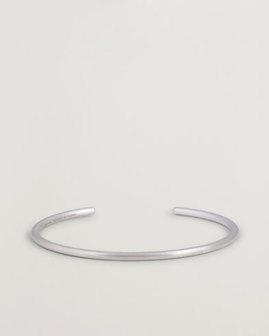 LE GRAMME Bangle Bracelet Brushed Sterling Silver 7g