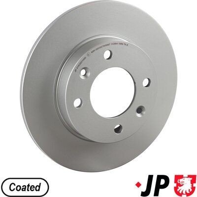 Bremseskive JP GROUP 4163201500