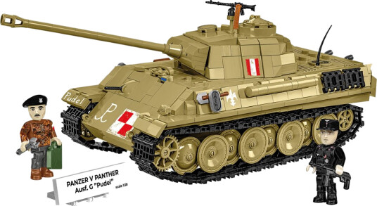 Cobi Andre Verdenskrig Panzer V Panther Ausf G Puddel 2655