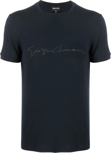 Giorgio Armani Herre Topper Blå S,