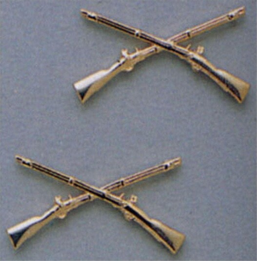 Rothco Pin US Army Infantry Officers Gull