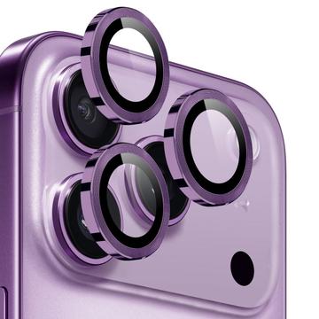 Northjo iPhone 17 Pro/17 Pro Max kameralinsebeskyttelsessett Lilla