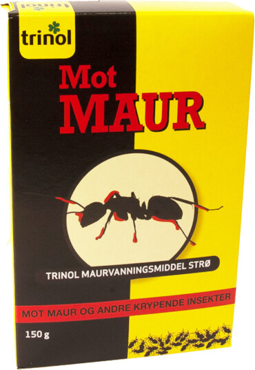MAURVANNINGSMIDDEL 150gr 12 STRØ TRINOL MAURVANNINGSMIDDEL 150gr 12 STRØ TRINOL