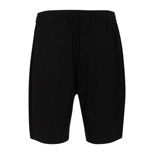 Miquel Shorts Black L Linen slub shorts
