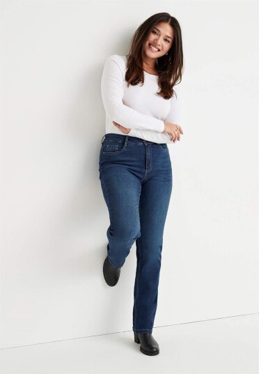 Cellbes Komfortable stretchjeans med rette ben Linnea 36R Cellbes Komfortable stretchjeans med rette ben Linnea 36R