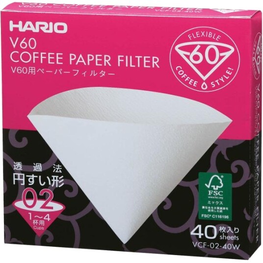Hario - V60 filter str.02 40 stk