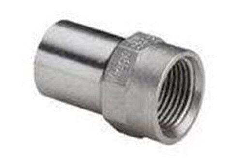 Viega Sanpress Inox Nippel/Muffe 28 mm x 3/4" Rustfri Stål
