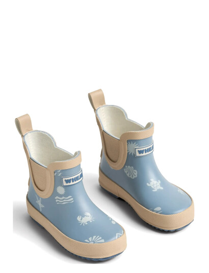 Wheat Rubber Boot Beta Blue 30