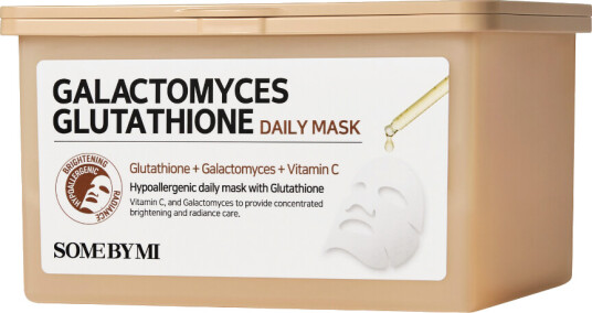 Some By Mi  Galactomyces Glutathione Daily Mask 30 sheets