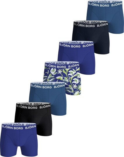 Björn Borg Boksershorts COTTON STRETCH BOXER 7 pack Flerfarget Björn Borg Boksershorts COTTON STRETCH BOXER 7 pack Flerfarget