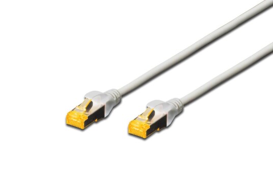 Digitus Cat 6A S/FTP RJ-45 Nettverkskabel 2m Grå - Halogenfri