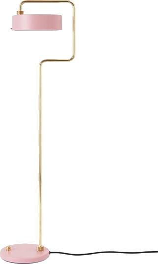 Made By Hand Petite Machine Gulvlampe 01 Lyserød