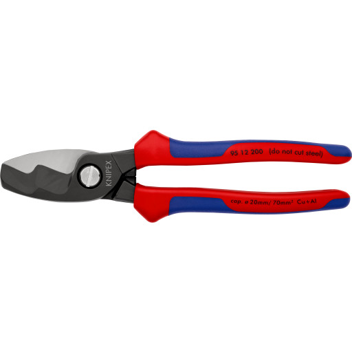 Knipex Diagonal Tang 200 mm Støtbestandig Dielektrisk Håndverktøy
