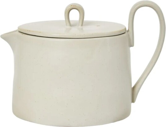 Ferm Living Flow tekanne 1,5 L Off-white speckle