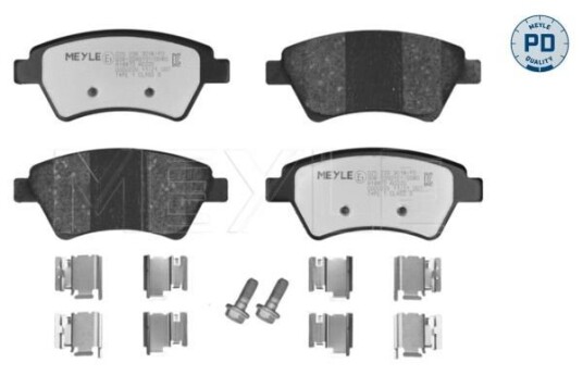 Bremseklosser MEYLE 025 239 3018/PD