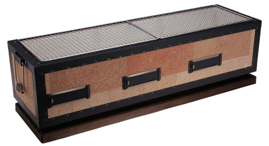 Tokyo Design Studio Konro bordgrill 77x23x20 cm, diatomite Tokyo Design Studio Konro bordgrill 77x23x20 cm, diatomite