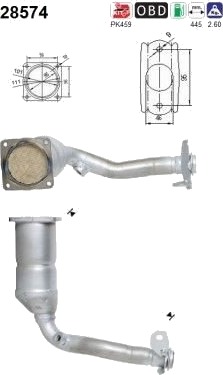 Katalysator AS 28574