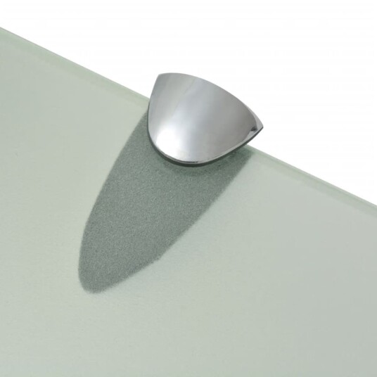 vidaXL Flytende hyller 2 stk glass 90x10 cm 8 mm