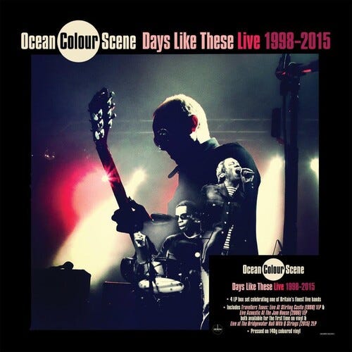 Ocean Colour Scene Days Like These: Live 19982015 LP/Vinyl
