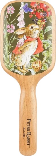 Kent Brushes Peter Rabbit Paddle Brush   Brown   ONE SIZE
