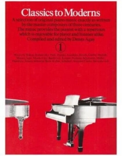 Classics To Moderns 1 Av Denes Agay