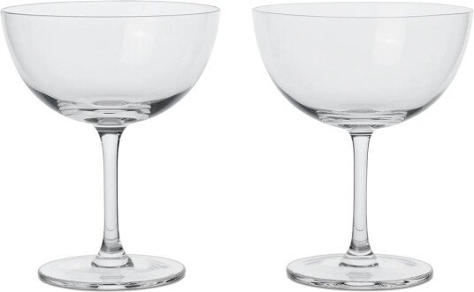 Ferm Living Host cocktailglass 24 cl 2-pakning Clear