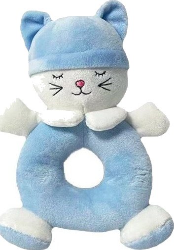 Tulilo Sovende Katt Rangle - 18 cm