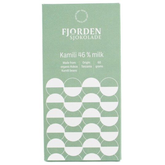 Fjorden Sjokolade Kamili 46% Milk Chocolate Fjorden Sjokolade Kamili 46% Milk Chocolate