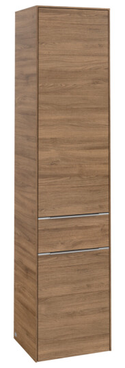 VILLEROY & BOCH SUBWAY 3.0 HØYSKAP 40X171 VENSTRE 2 DØRER & SKUFF KANSAS OAK HÅNDTAK I KROM VILLEROY & BOCH SUBWAY 3.0 HØYSKAP 40X171 VENSTRE 2 DØRER & SKUFF KANSAS OAK HÅNDTAK I KROM