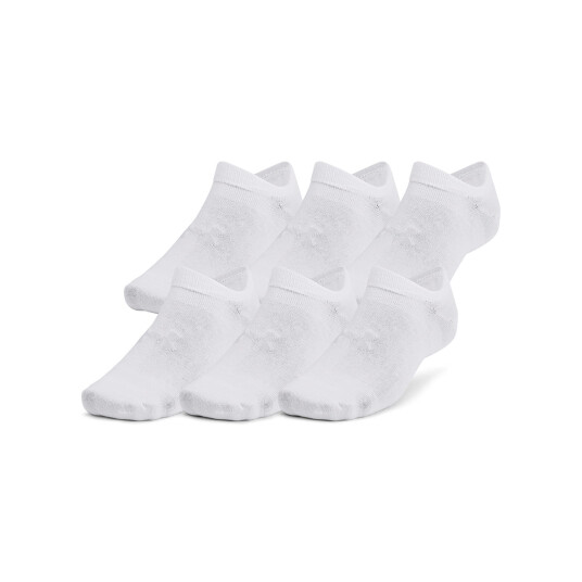 Under Armour Essential No Show 6pk Gray M