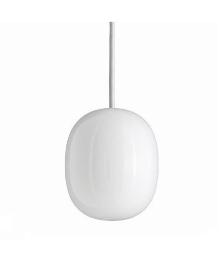 Piet Hein Superegg 300P Taklampe Opal med Hvit Ledning