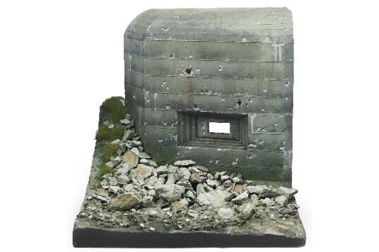 Scenics Diorama Bases Wwii Bunker 8X8x8cm