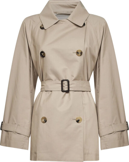 Max Mara Dame Frakker Beige L,