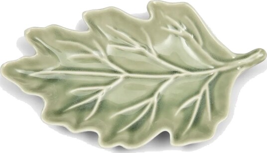 Riviera Maison Tallerken Autumn Leaf 23,5x13,5 cm Green