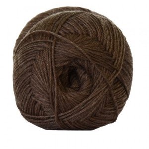 Hjertegarn Aloe Sockwool Strømpegarn 211 Brun