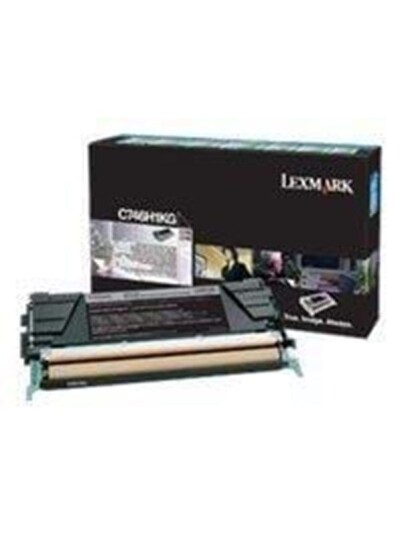 Lexmark C746H1KG Black - Laser toner Svart Lexmark C746H1KG Black - Laser toner Svart