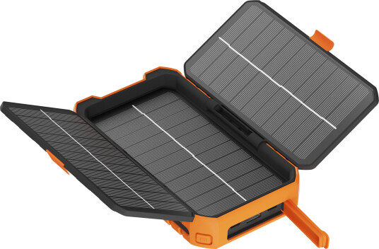 Xtorm XR203 Robust Solcelle Powerbank 10000 mAh Svart IP65 Xtorm XR203 Robust Solcelle Powerbank 10000 mAh Svart IP65